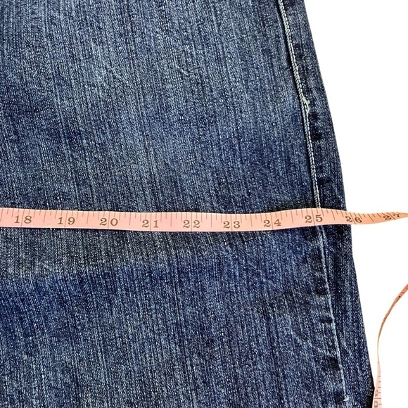 Artful Dodger Vintage Embroidered Rhinestone Wide Leg Relaxed Jeans Worn 40x33 - Picture 16 of 16